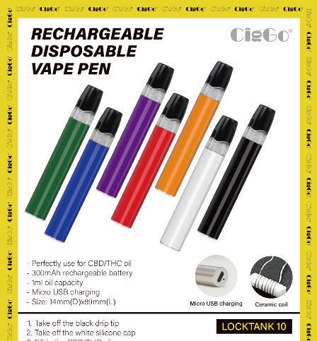 Neue keramische Zigarette Cbd E Großhandels- Cbd Wegwerf-Vape Pen Support ODM-Lieferant